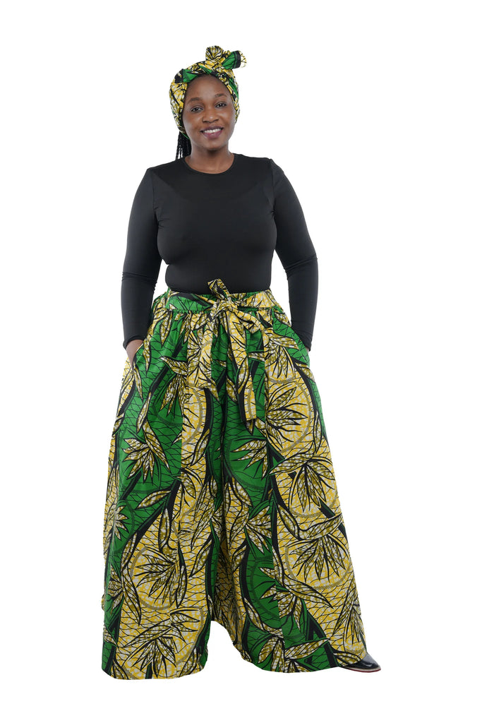 Ankara Wide Palazzo Pants One Size Fit All