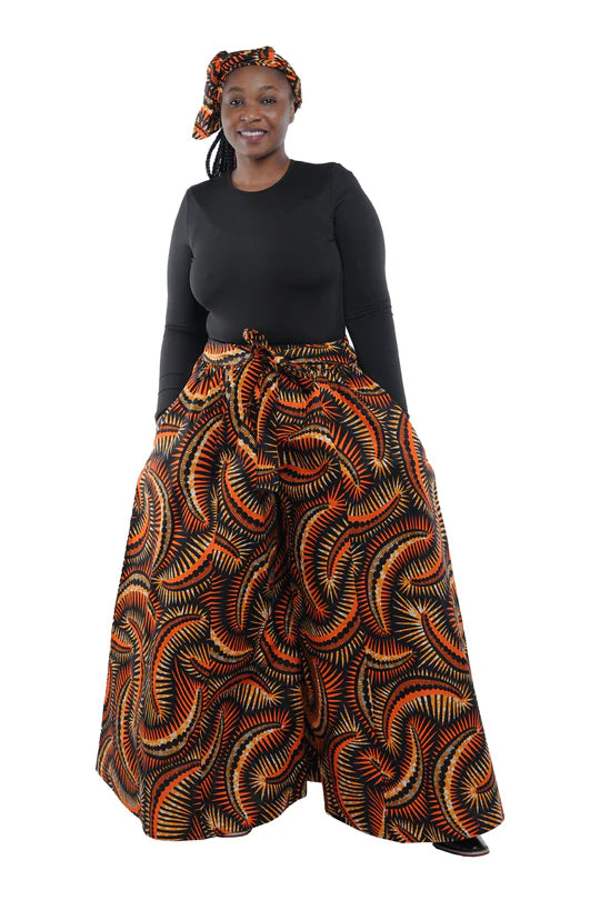 Ankara Wide Palazzo Pants One Size Fit All