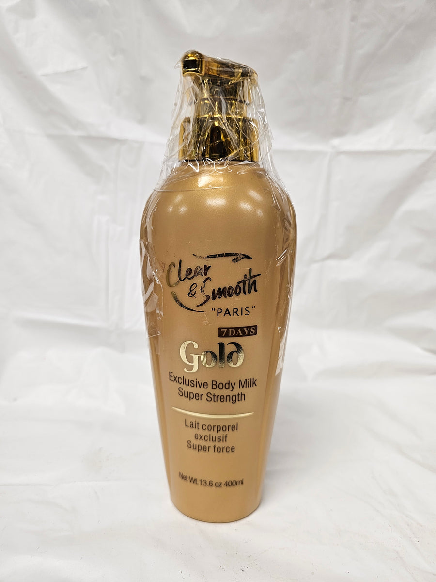 Clear & smooth Gold Body Milk 400ml – Ladybee