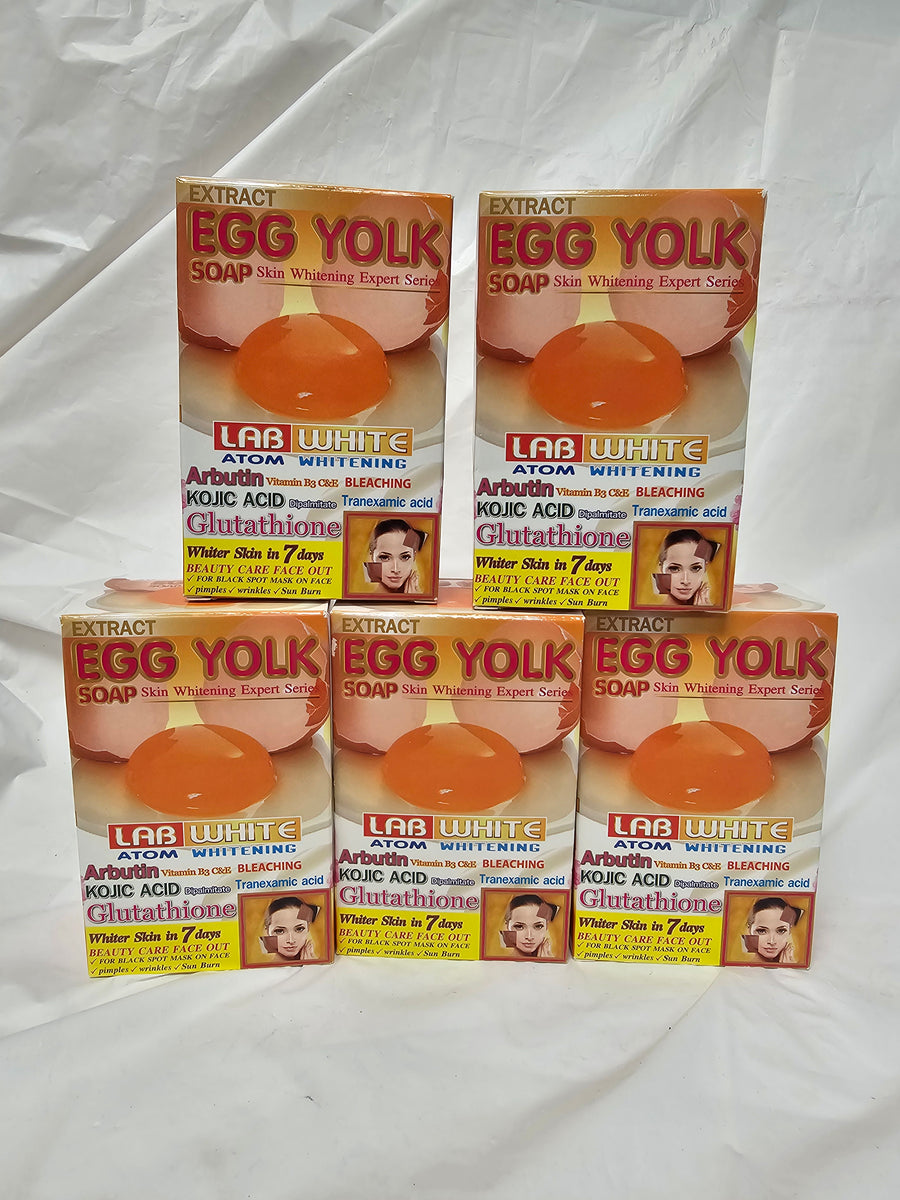 Savon éclaircissant Egg Yolk Pour Imperfections - 150 Ml, à Base De Jaune D'oeuf Et Vitamines