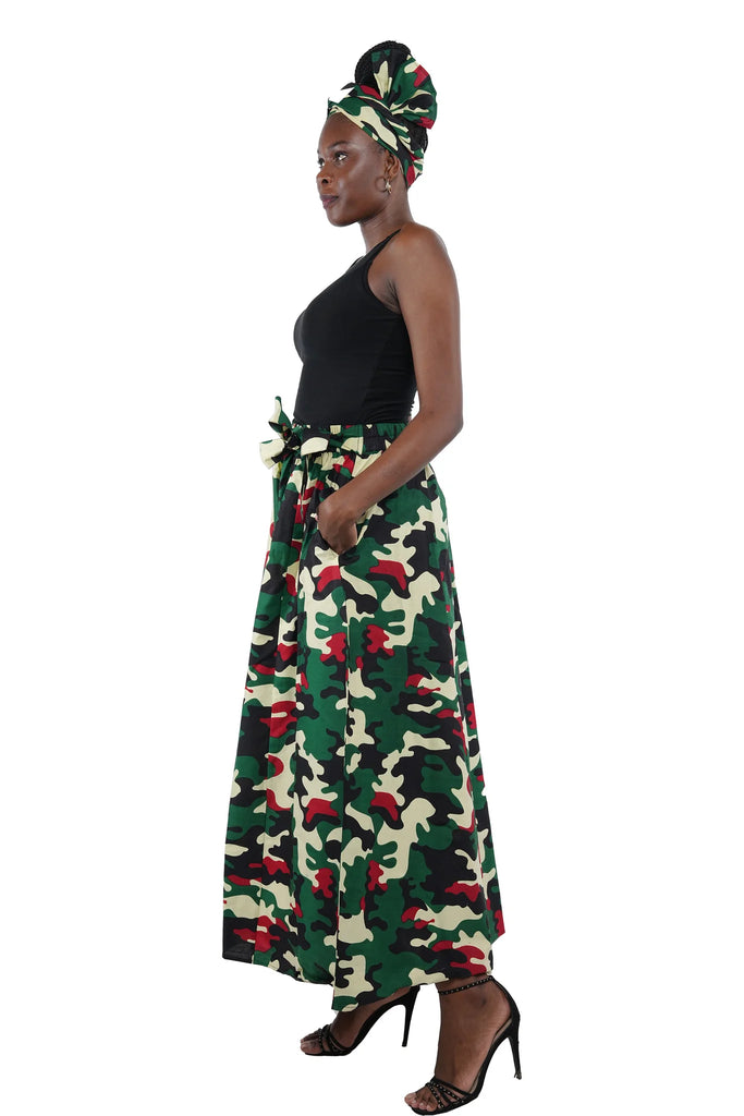 Ankara Wide Palazzo Pants One Size Fit All