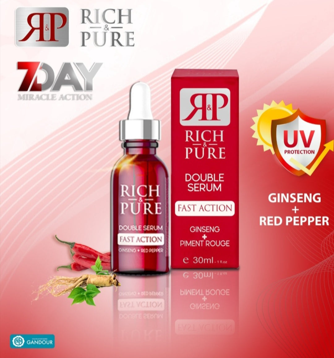 Rich & Pure Double Serum Fast Action 30ml – Ladybee