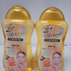 Veetgold turmeric whitening & refreshing cleaning toner spf15