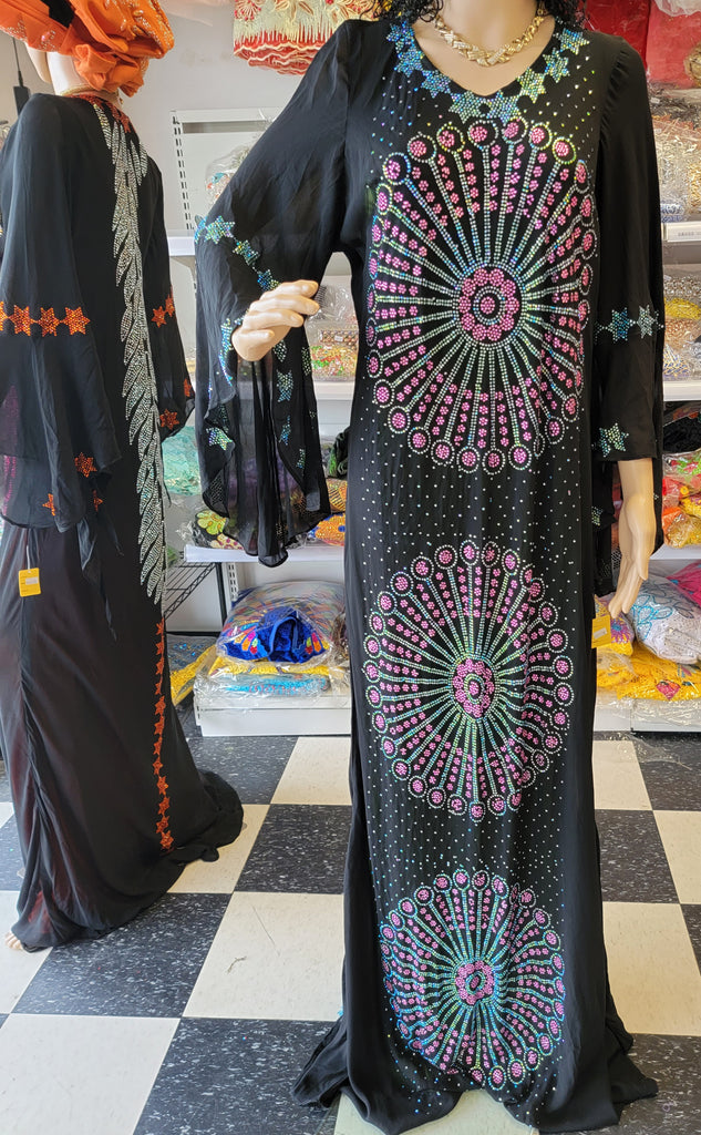 fully stones dress front and back ready made with inner wear #33