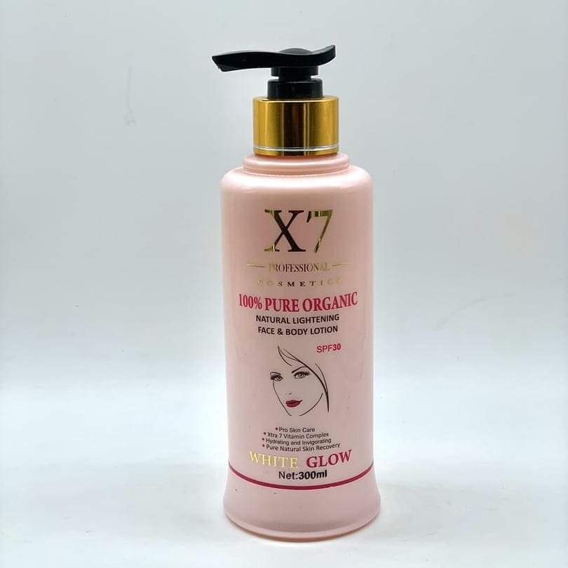 X7 PROFESSIONAL ORGANIC SKIN LIGHTENING BODY MILK Ladybee