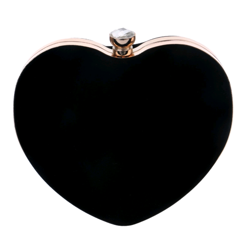 Heart Shaped Purse - Ladybee Swiss Lace