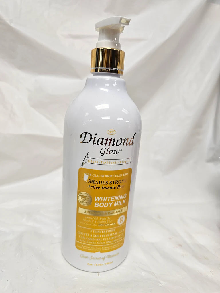 Diamond Glow shades strong brightening Body milk 500ml
