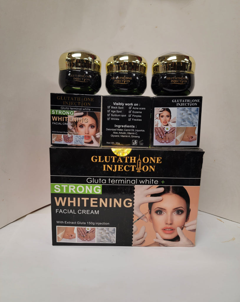 Glutathione injection gluta facial cream