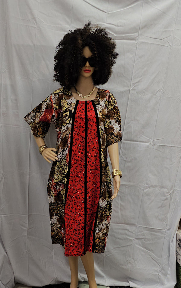 LOVELY READY TO WEAR ANKARA DRESS