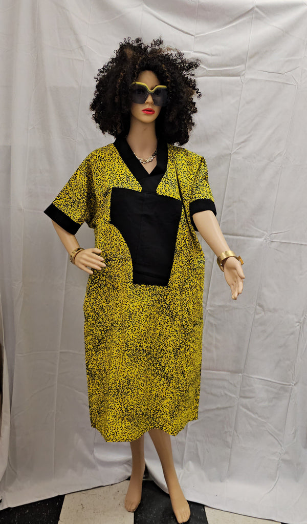 ELEGANT  BEAUTIFUL READY TO WEAR ANKARA SHORT DRESS
