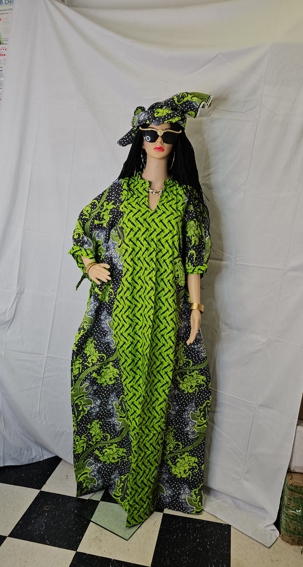High Quality Bubu Ready to wear Ankara Print short dress