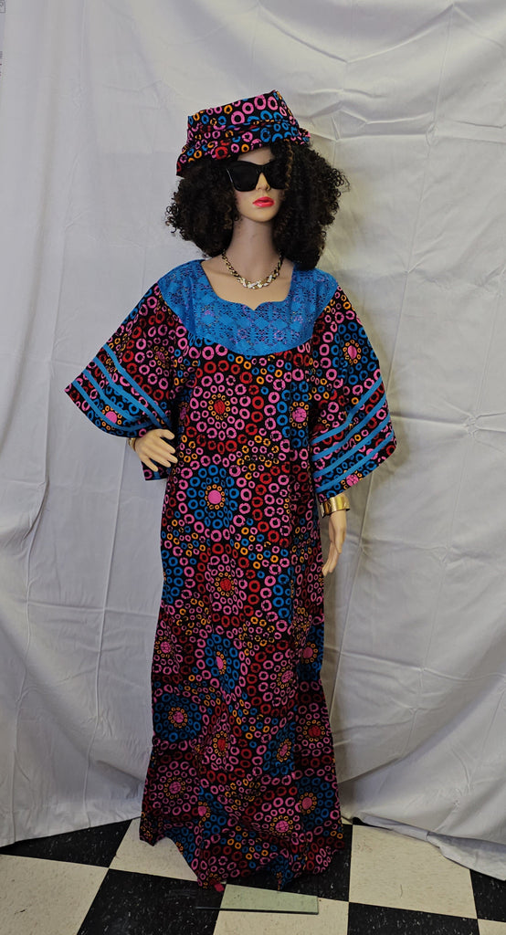 High Quality  Ready to wear Ankara Print dress