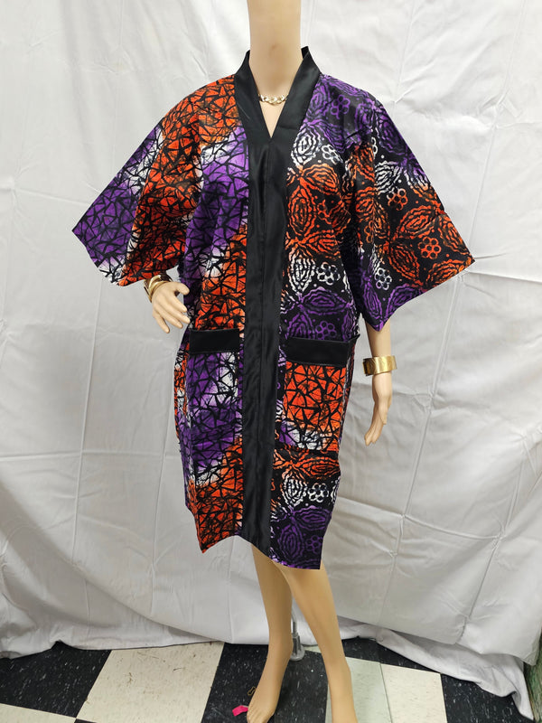High Quality  Ready to wear Ankara Print short dress