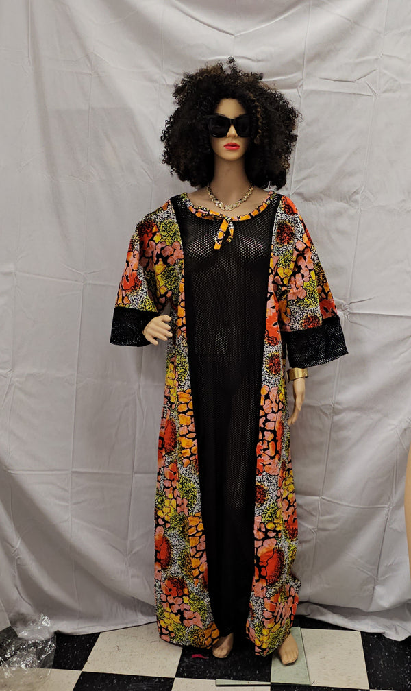 Lovely  High Quality  Ready to wear Ankara Print short dress