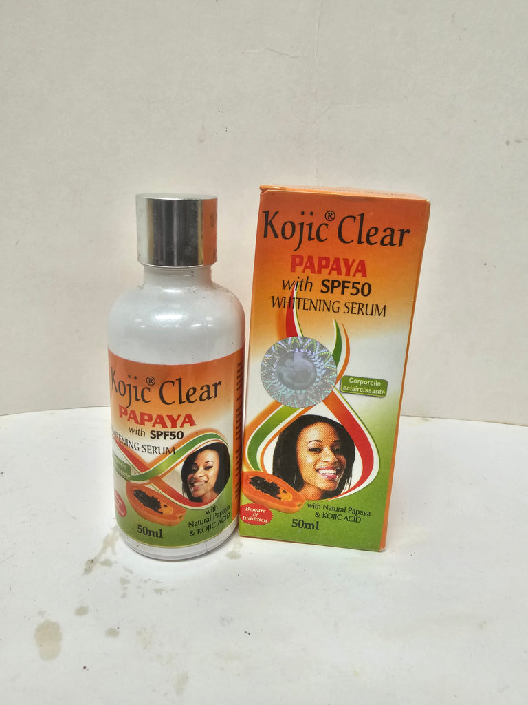 Kojic clear papaya with spf 50  Spotless whitening serum