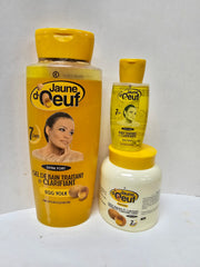 Jaune doeuf clarifying egg yolk body cream