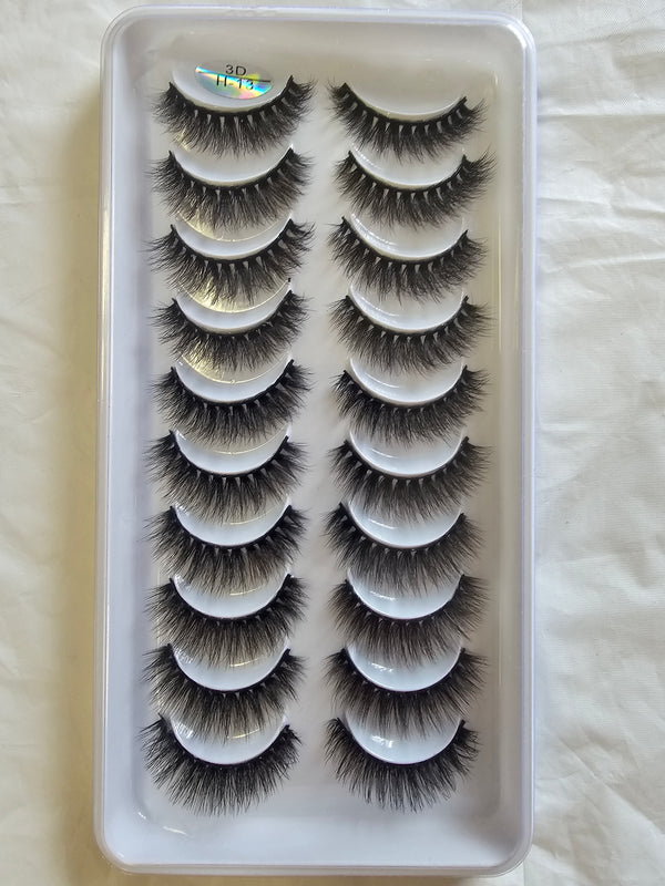 3d pack false Eyes Lashes H13