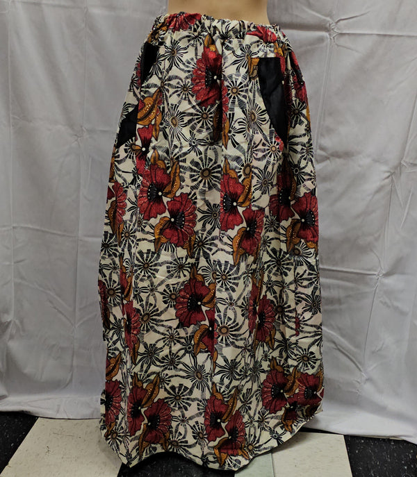 Women African Traditional Ankara Long Skirt