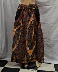 Beautiful  Women African Traditional Ankara Long Skirt