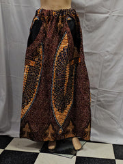 Beautiful  Women African Traditional Ankara Long Skirt