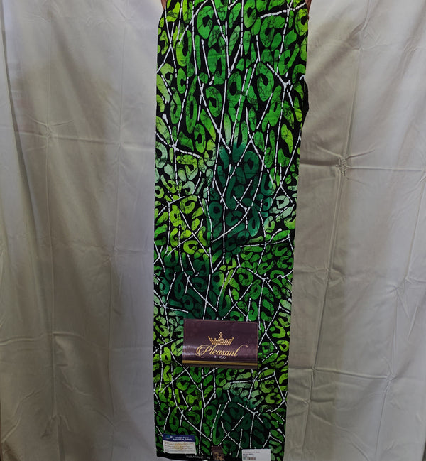 Pleasant High Quality Ankara print Fabric 6 yard