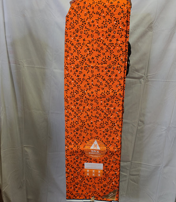 3Dx collection High Quality Ankara print Fabric 6 yard