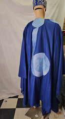 AGBADA MEN'S CLOTHING COMPLETE SET OUTFIT  3 PIECES