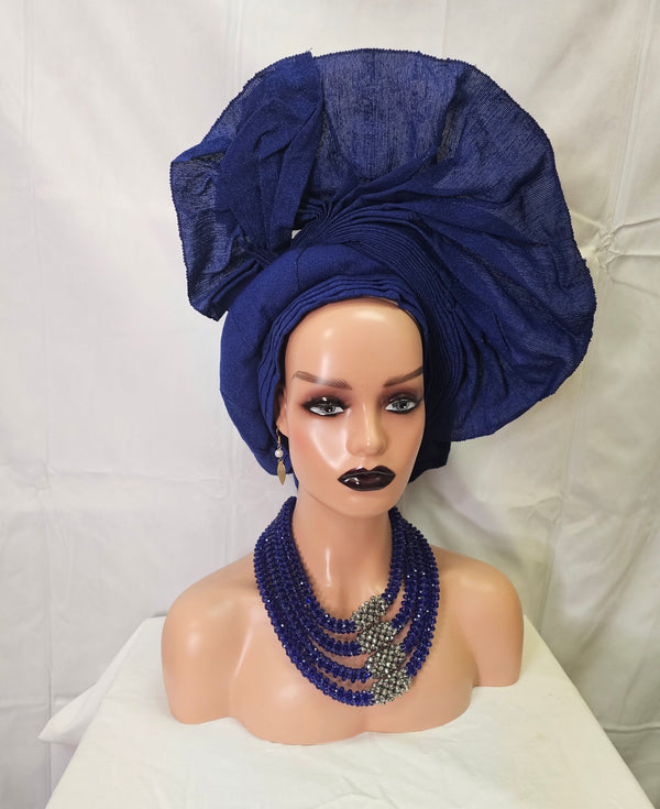 Blue  Headtie Auto Gale