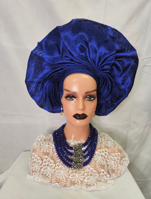 Royal  Blue  Headtie Auto Gale