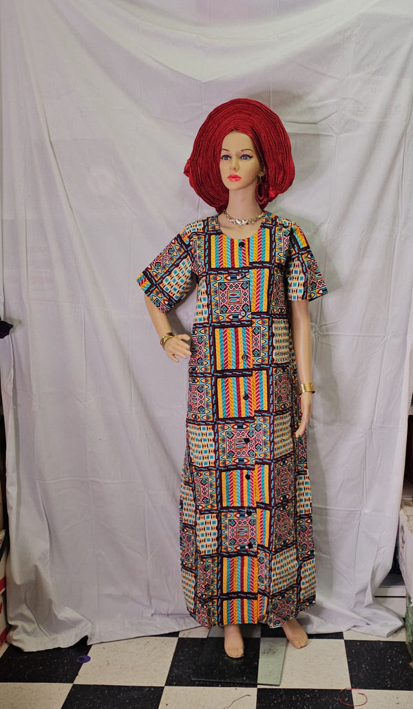 Ankara Ready to Wear Long Dress