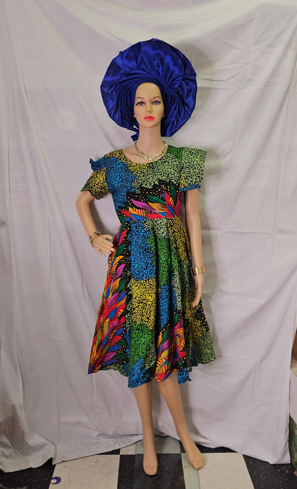 Elegant  Ankara Ready to Wear Dress
