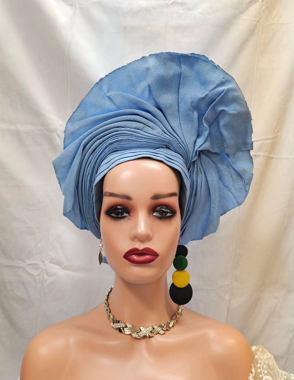 Aso oke Elegant  Auto Gale Headtie for all occasions