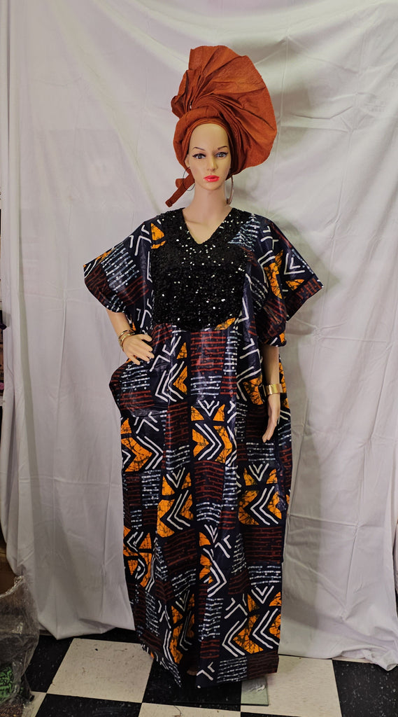 Elegant High Quality Ready to wear Ankara Print dress