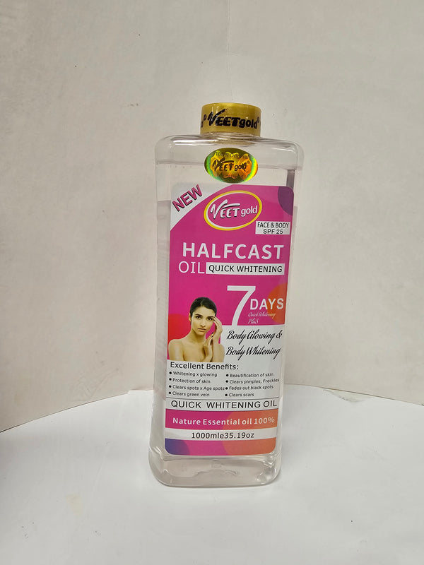 Veetgold Halfcast Oil Qick  Super Whitening glowing oil