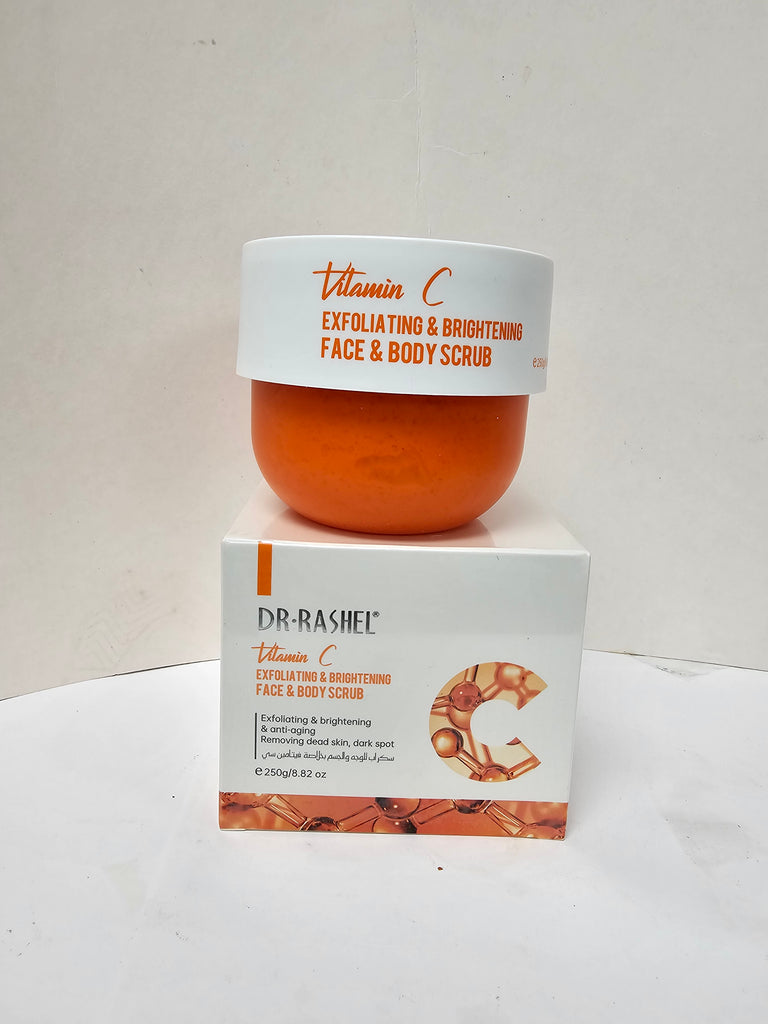 Dr Rashel Vitamin C Exfloliating & Brightening  Face and body scrub