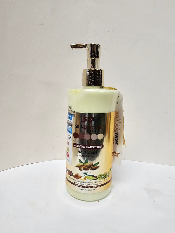 SkinDoctor Almond Injection Half Cast Whitening Body milk