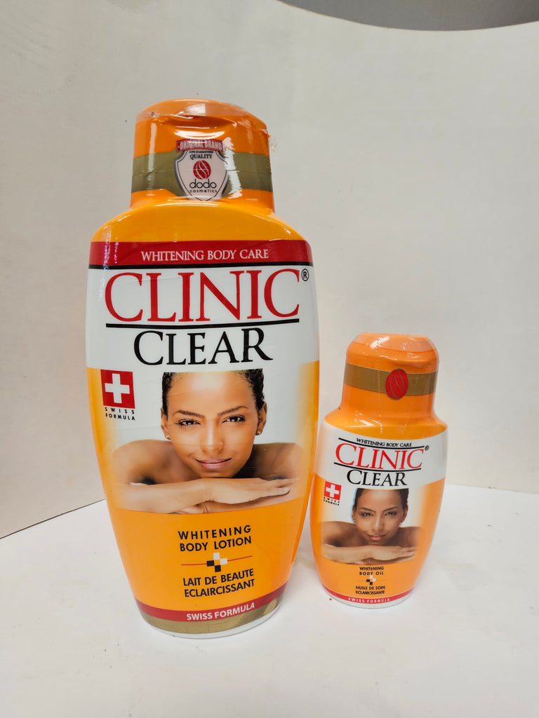 Clinic Clear Body Lotion 500ml +oil