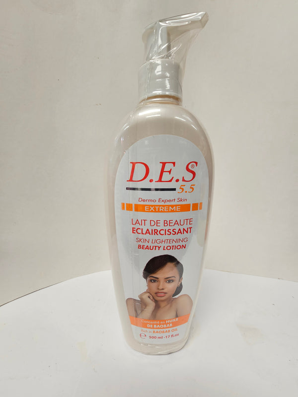 D.E.S Skin Lightening Body Lotion 500ml