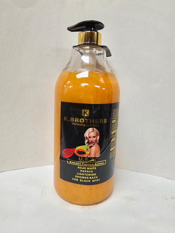 K.BROTHERS PAPAYA SHOWER GEL