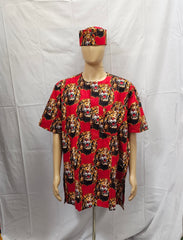 Igb0 African Traditional Isi Agu Wear