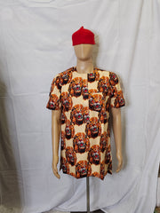 Igb0 African Traditional Isi Agu Wear