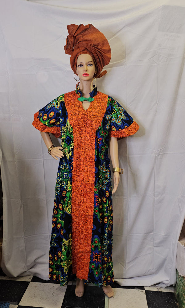 Classic African Ankara Print Ready to Wear Women Dress