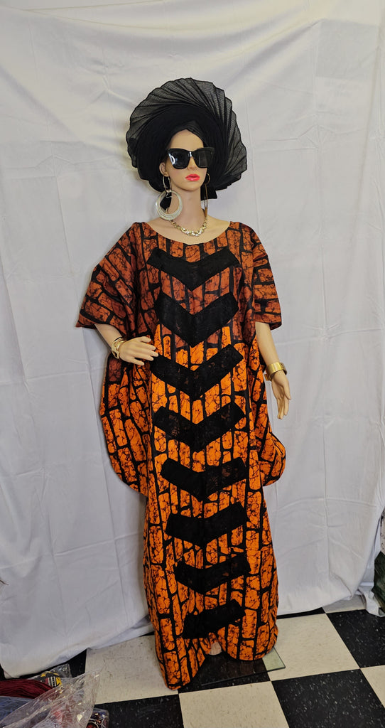 Elegant Classic African Ankara Print Ready to Wear Women Dress