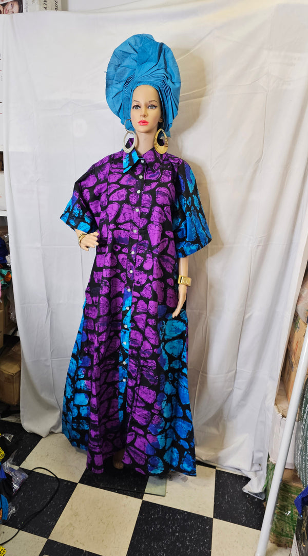 Elegant Beautiful High Quality Women Ready to wear Ankara Print dress