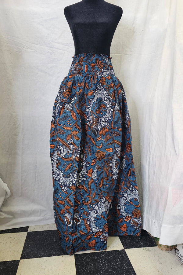 Beautiful Elegant African Ankara Long Skirt Print