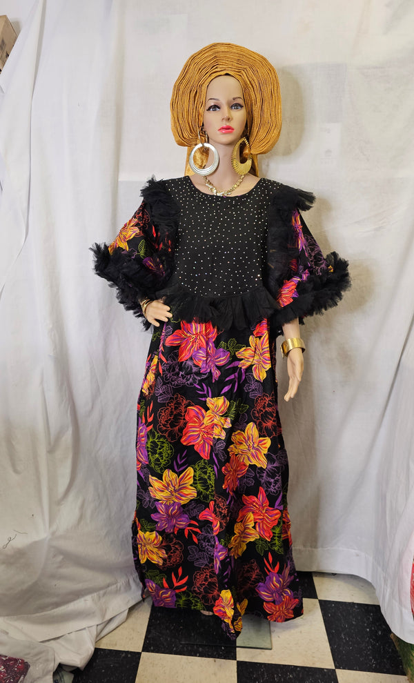 High Quality Women Ready to wear Ankara Print dress