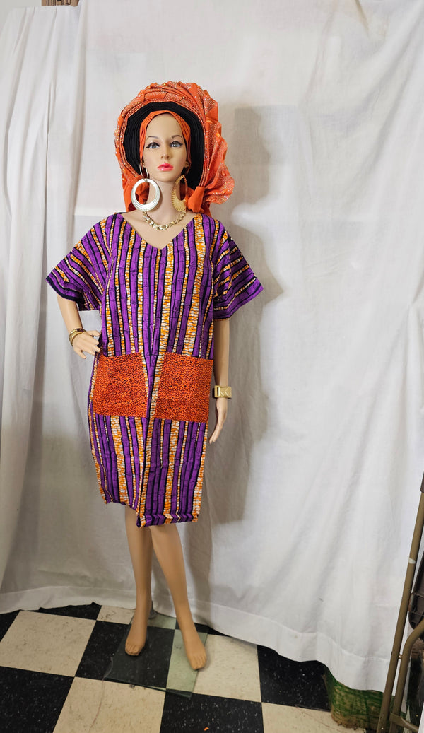 Beautiful  Elegant Ankara Print dress