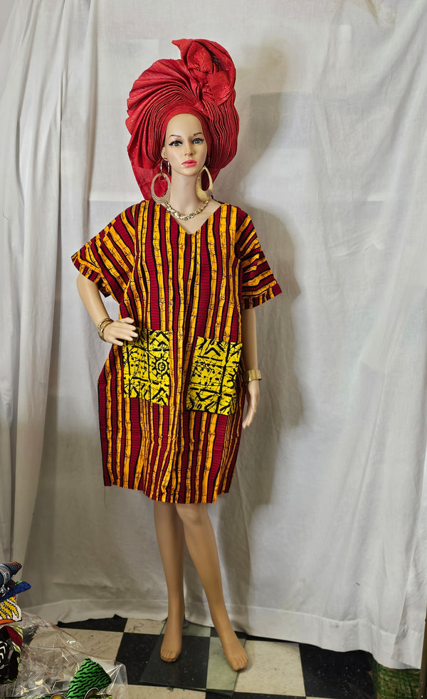 Elegant Ankara Print dress