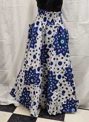 Traditional Beautiful Ankara Smoky Top & Skirt