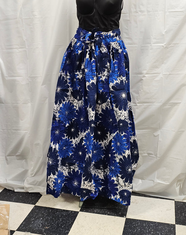 Elegant African Ankara Long Women Skirt